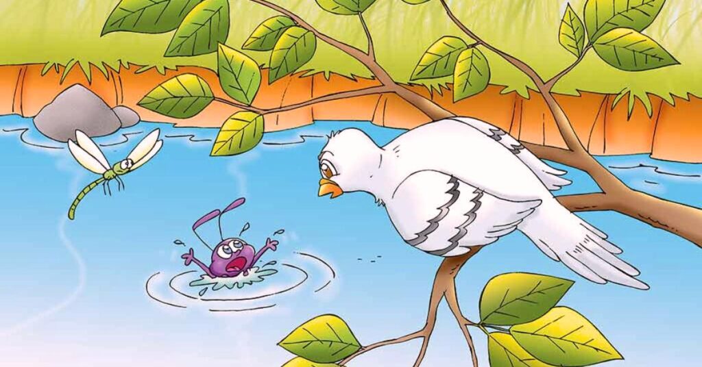 The Ant And The Dove Story Image